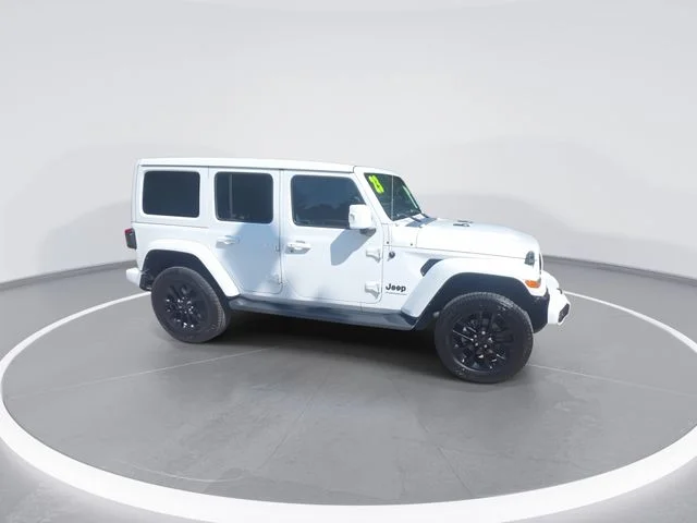 Used 2023 White Jeep Sahara image 2