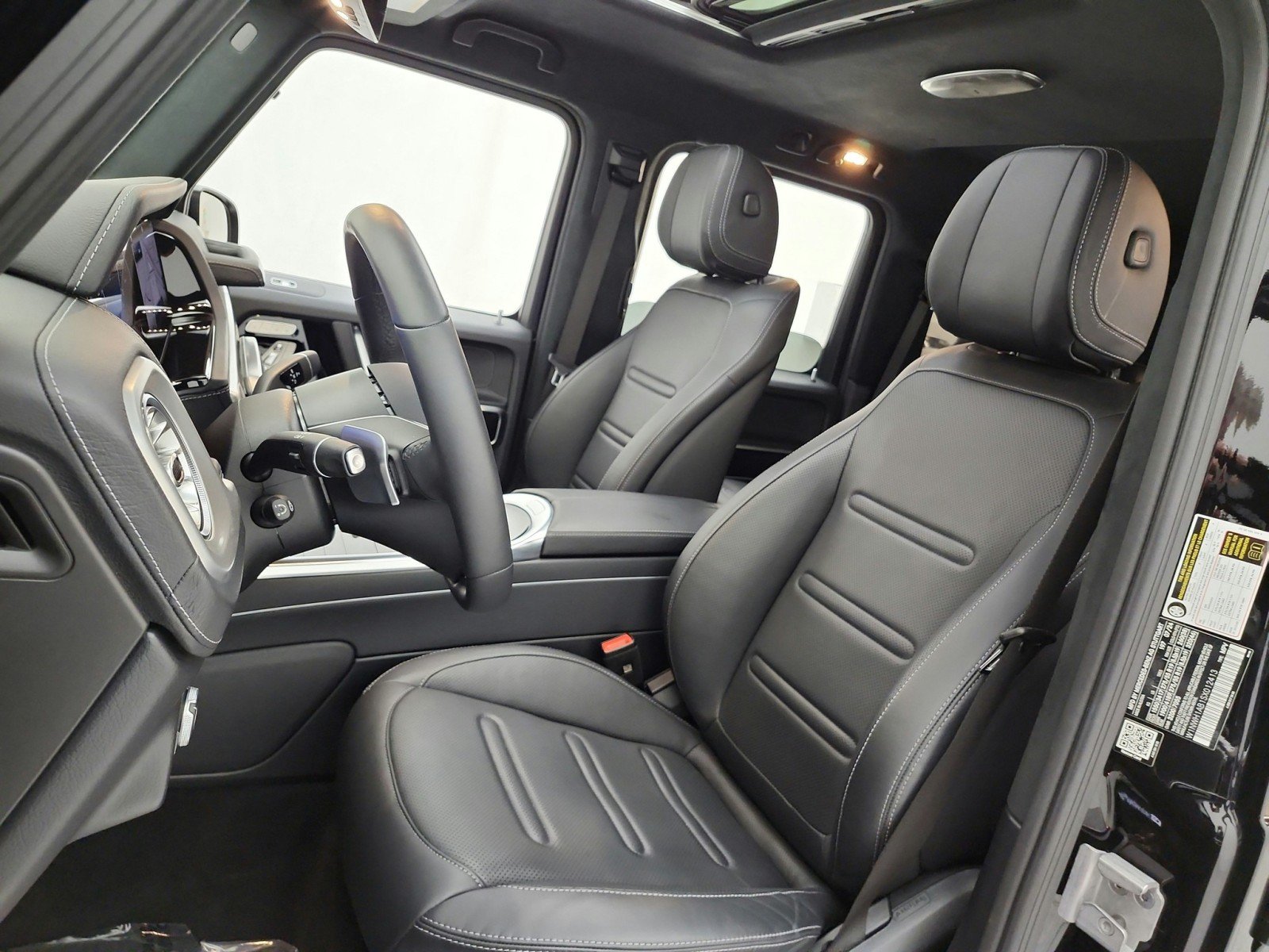 Certified Used 2025 Obsidian Black Metallic Mercedes-Benz G 550 SUV image 10
