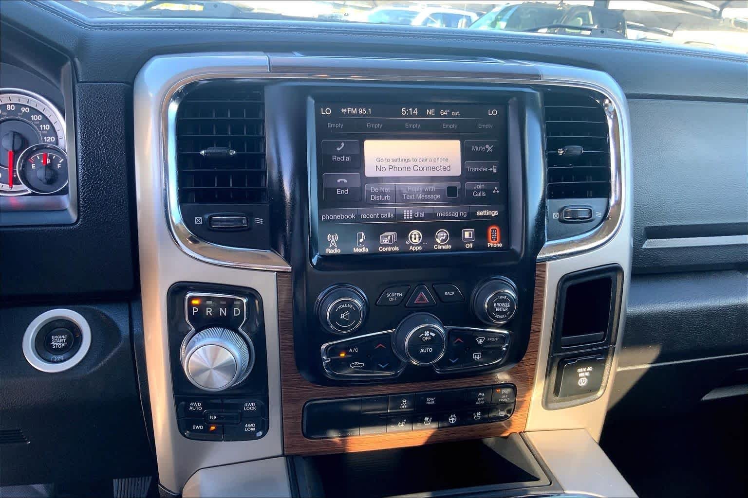 Used 2017 Bright Silver Metallic Clearcoat Ram Laramie image 30