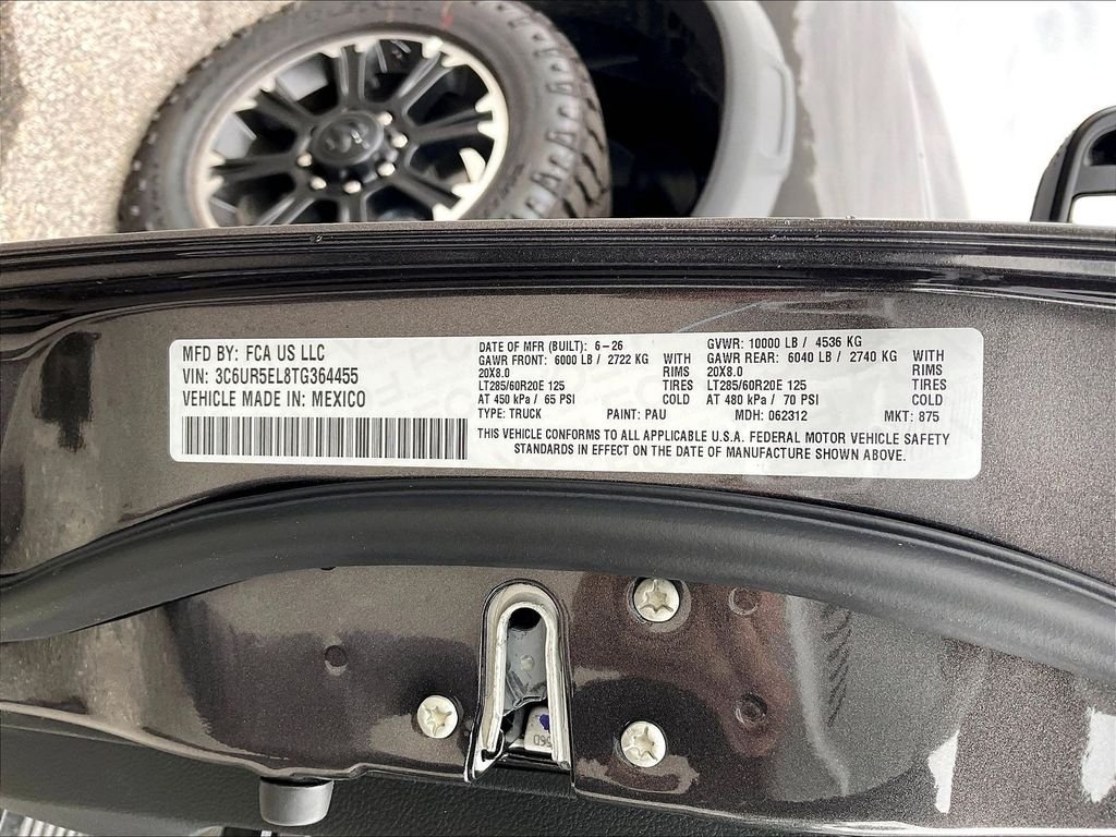 New 2026 Granite Crystal Metallic Clear-Coat Exterior Paint RAM Rebel image 16
