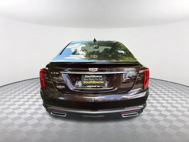 Used 2020 GARNET METALLIC Cadillac Luxury image 6