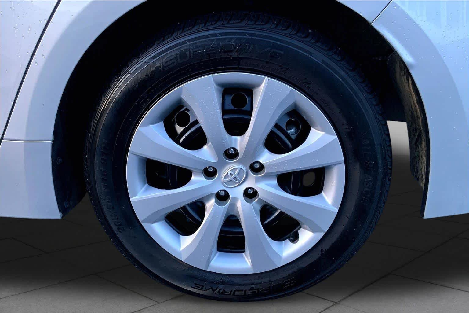 Used 2024 Classic Silver Metallic Toyota LE image 11