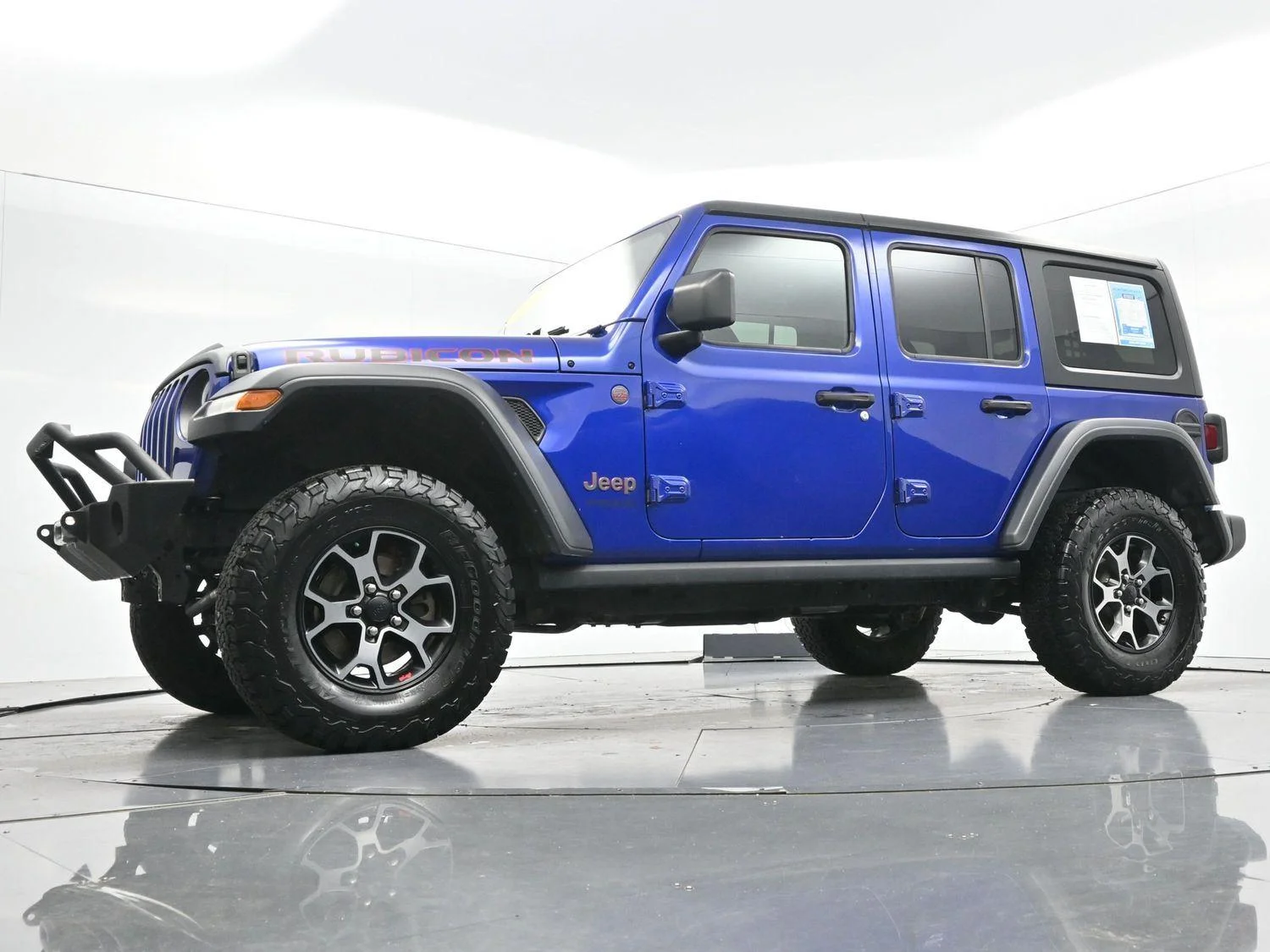 Used 2018 Ocean Blue Metallic Clearcoat Jeep Rubicon image 48