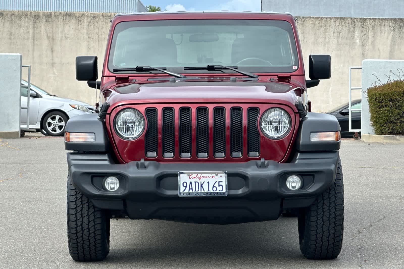 Used 2022 Snazzberry Pearlcoat Jeep Unlimited Sport Altitude image 10