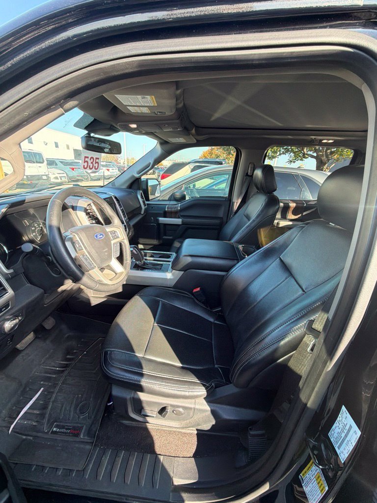 Used 2018 Shadow Black Ford Lariat image 7
