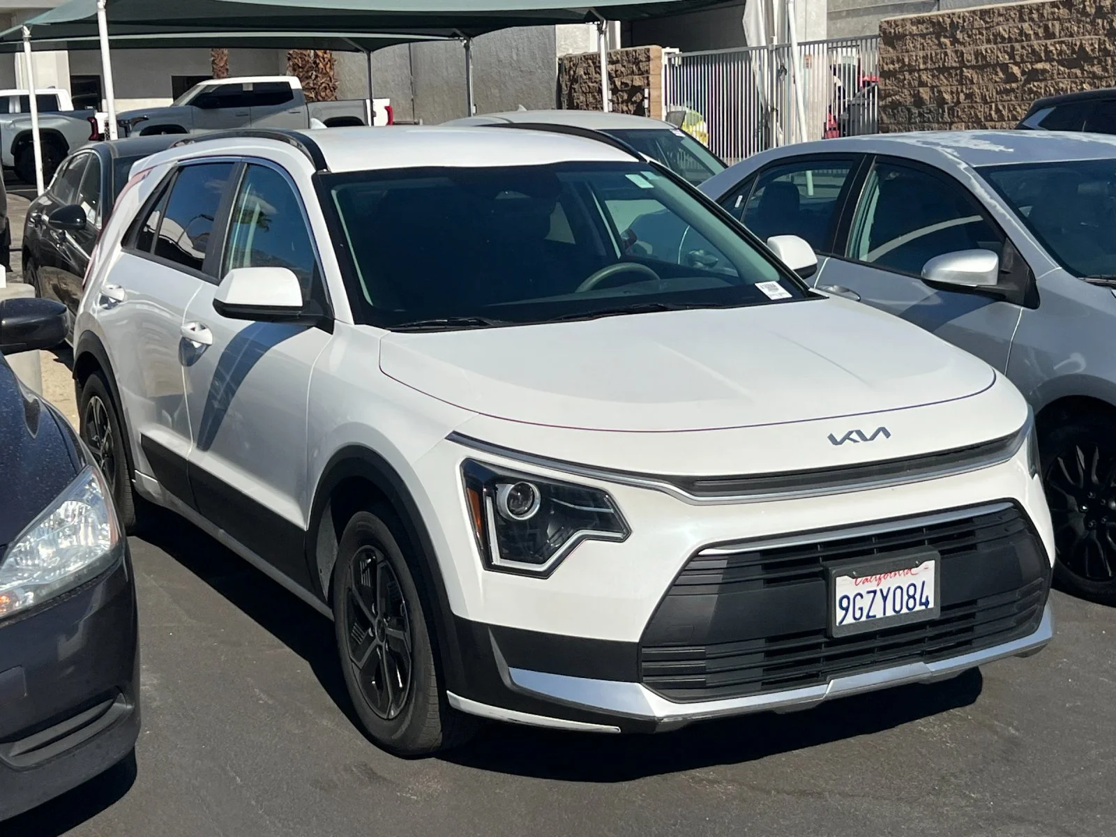 Used 2023 White Kia LX image 2