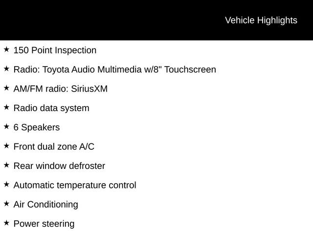 Used 2025 Blue Toyota LE image 2
