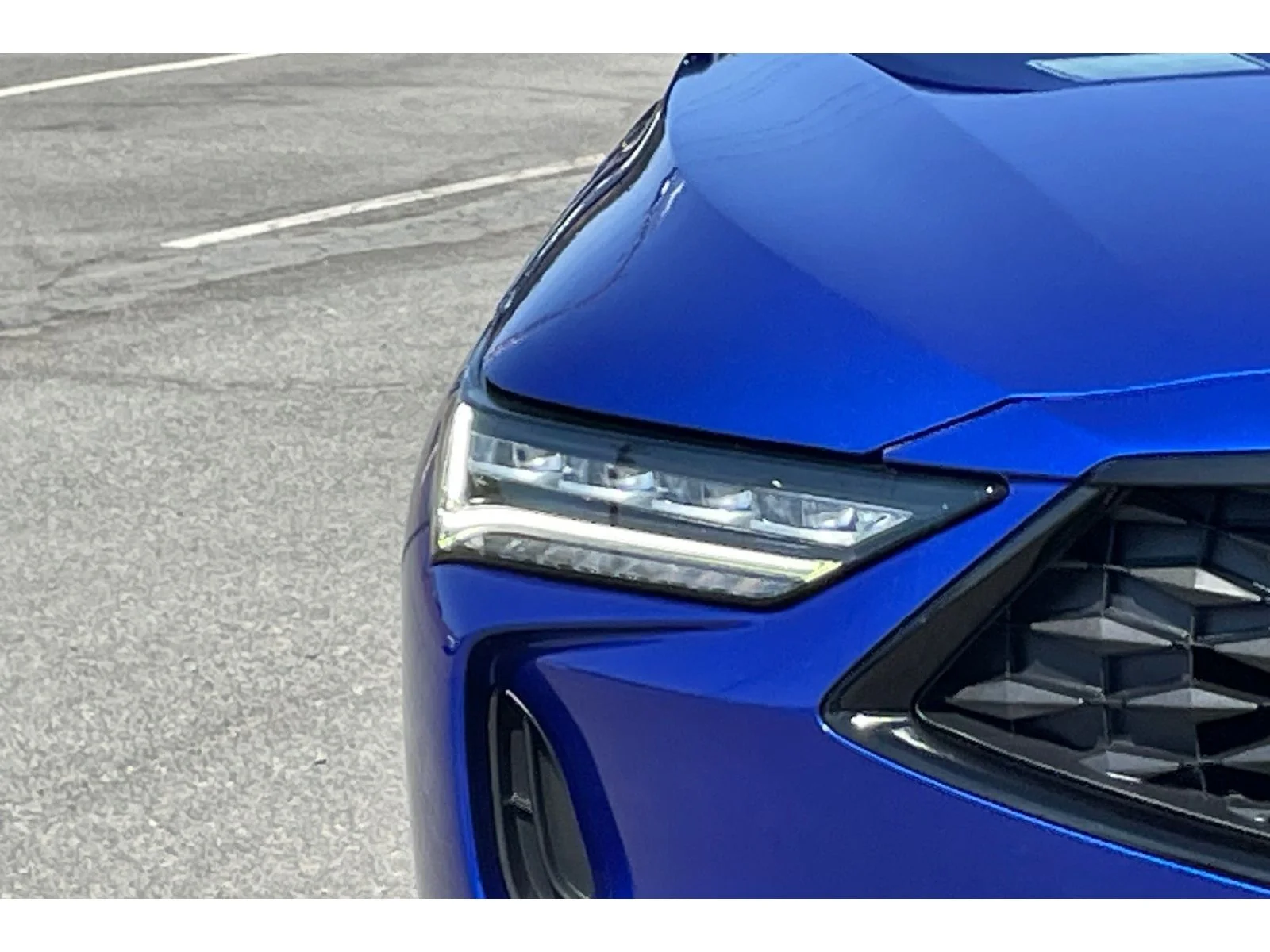 Used 2023 Apex Blue Pearl Acura SH-AWD with A-Spec Package image 47