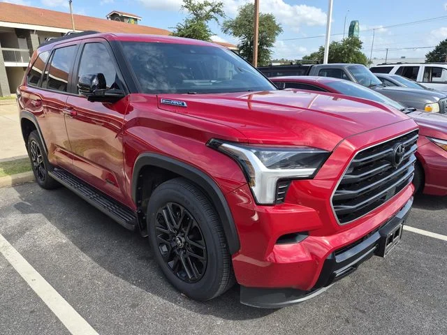 Used 2025 Supersonic Red Toyota Limited image 1