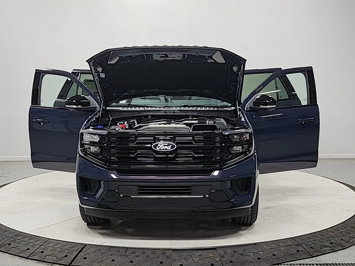 New 2027 Blue Ember Metallic Ford MAX Platinum image 10
