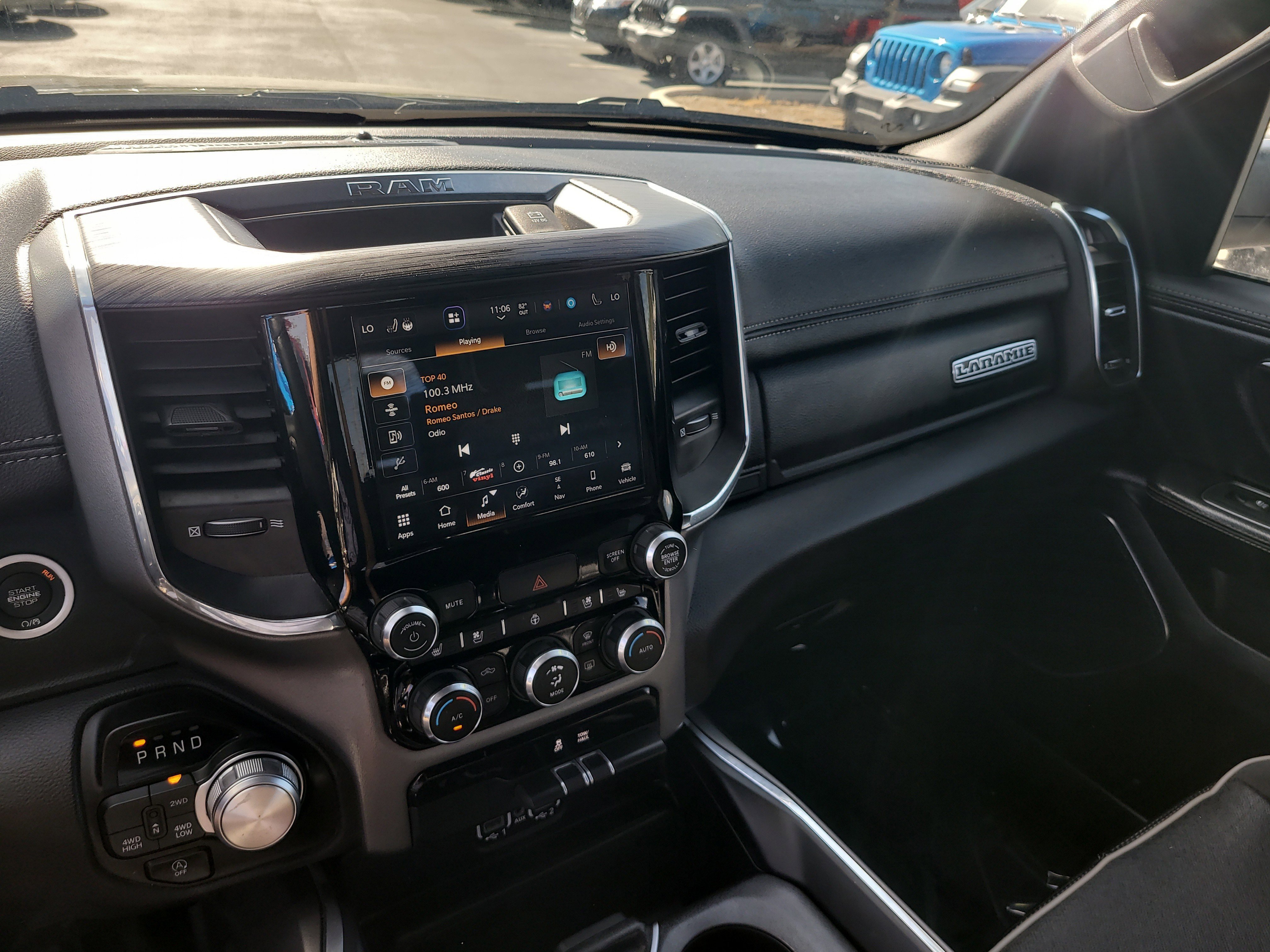 Used 2024 Diamond Black Crystal Pearlcoat Ram Laramie image 20