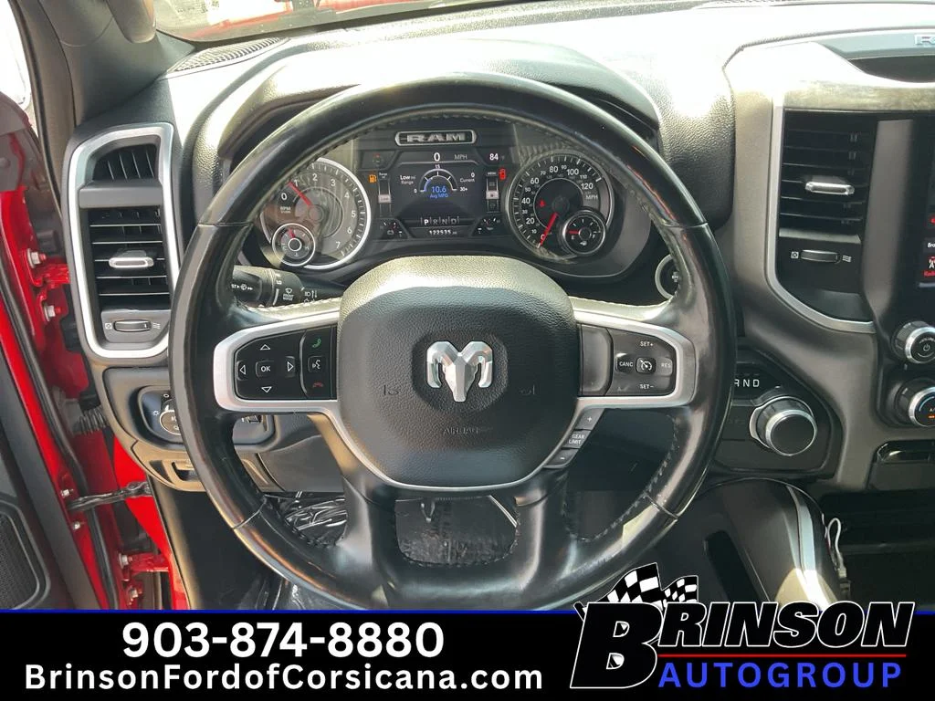 Used 2021 Flame Red Clearcoat Ram Big Horn image 29