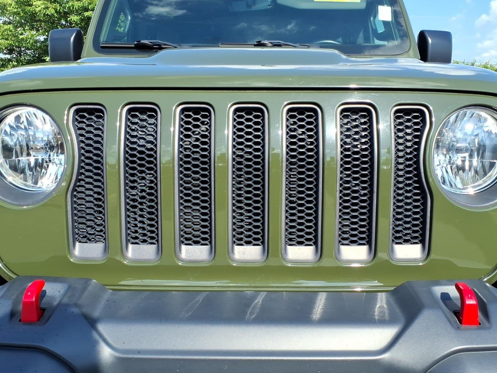 Used 2021 Sarge Green Clearcoat Jeep Unlimited Rubicon image 15