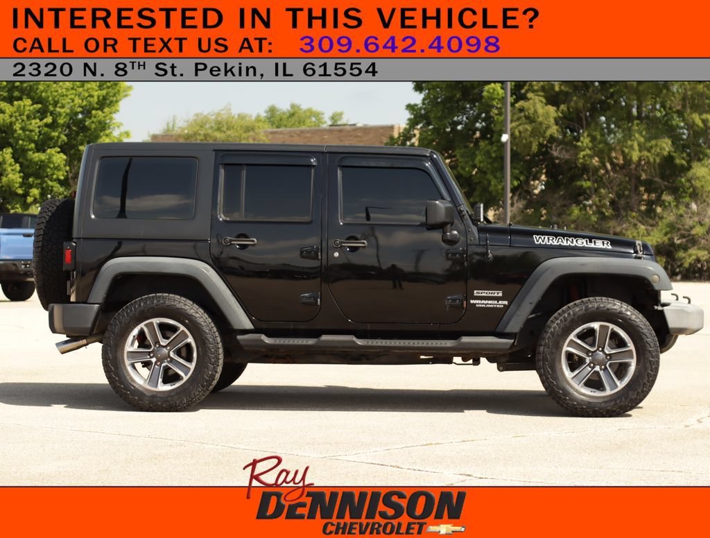 Used 2015 Black Jeep Sport image 8