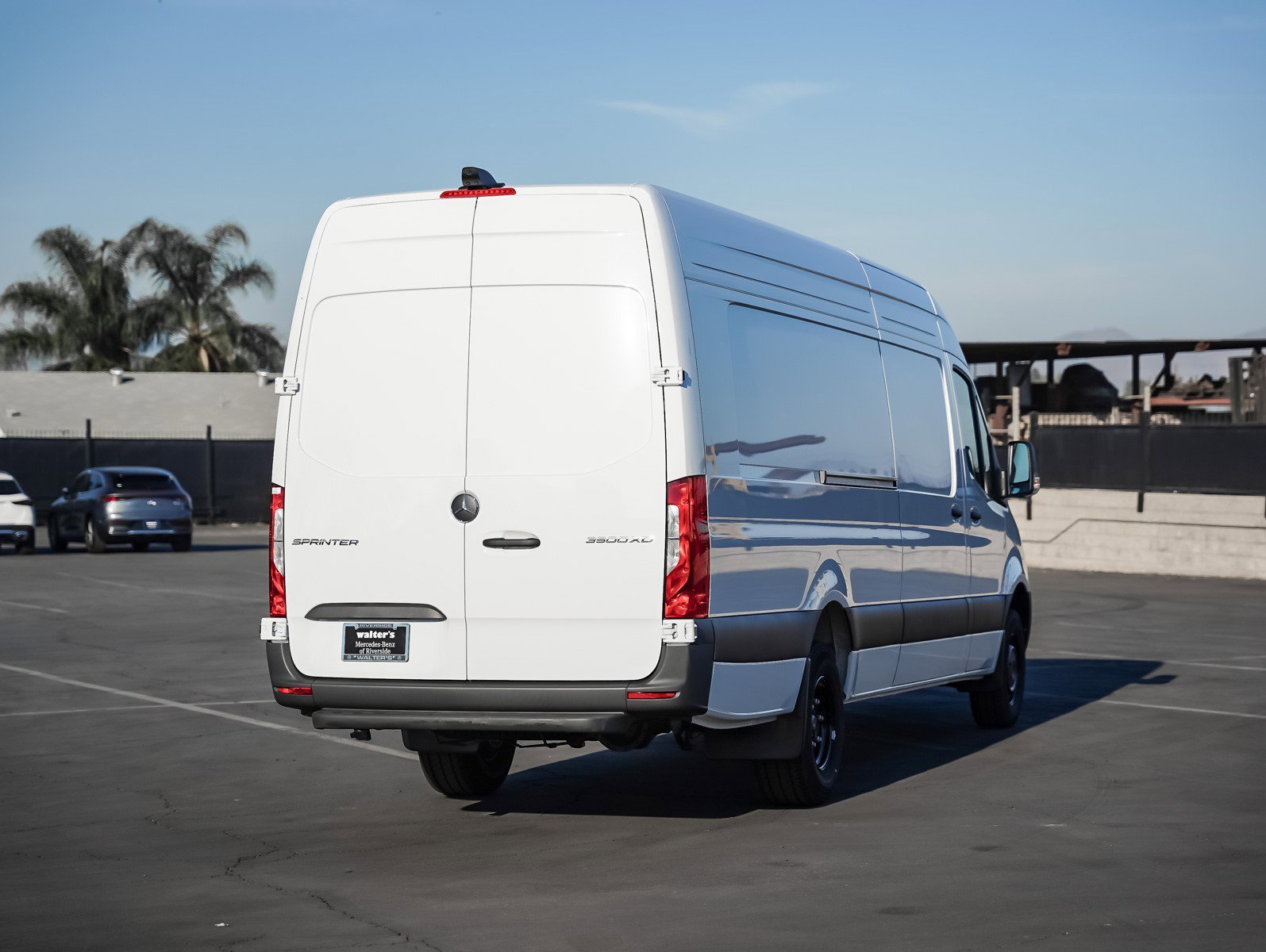 New 2026 Arctic White Mercedes-Benz 3500XD High Roof I4 Diesel HO 170 Extended RWD image 6