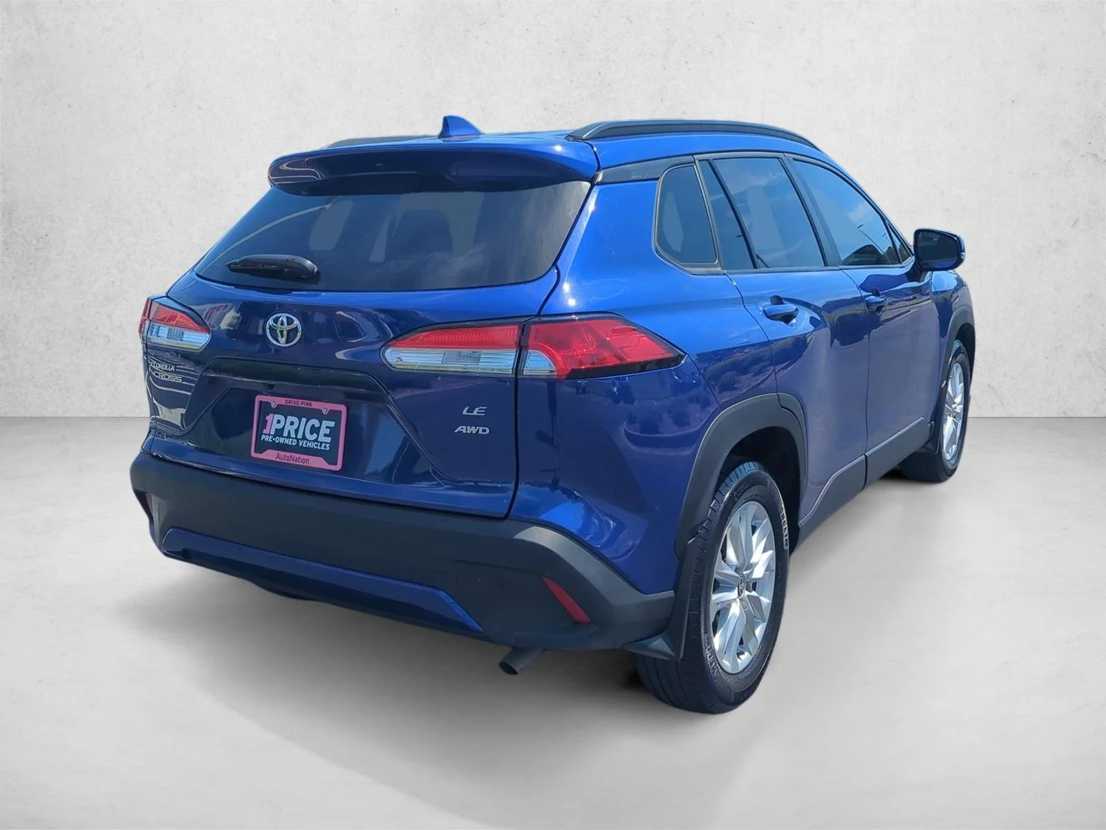 Used 2024 Blue Crush Metallic Toyota LE image 5