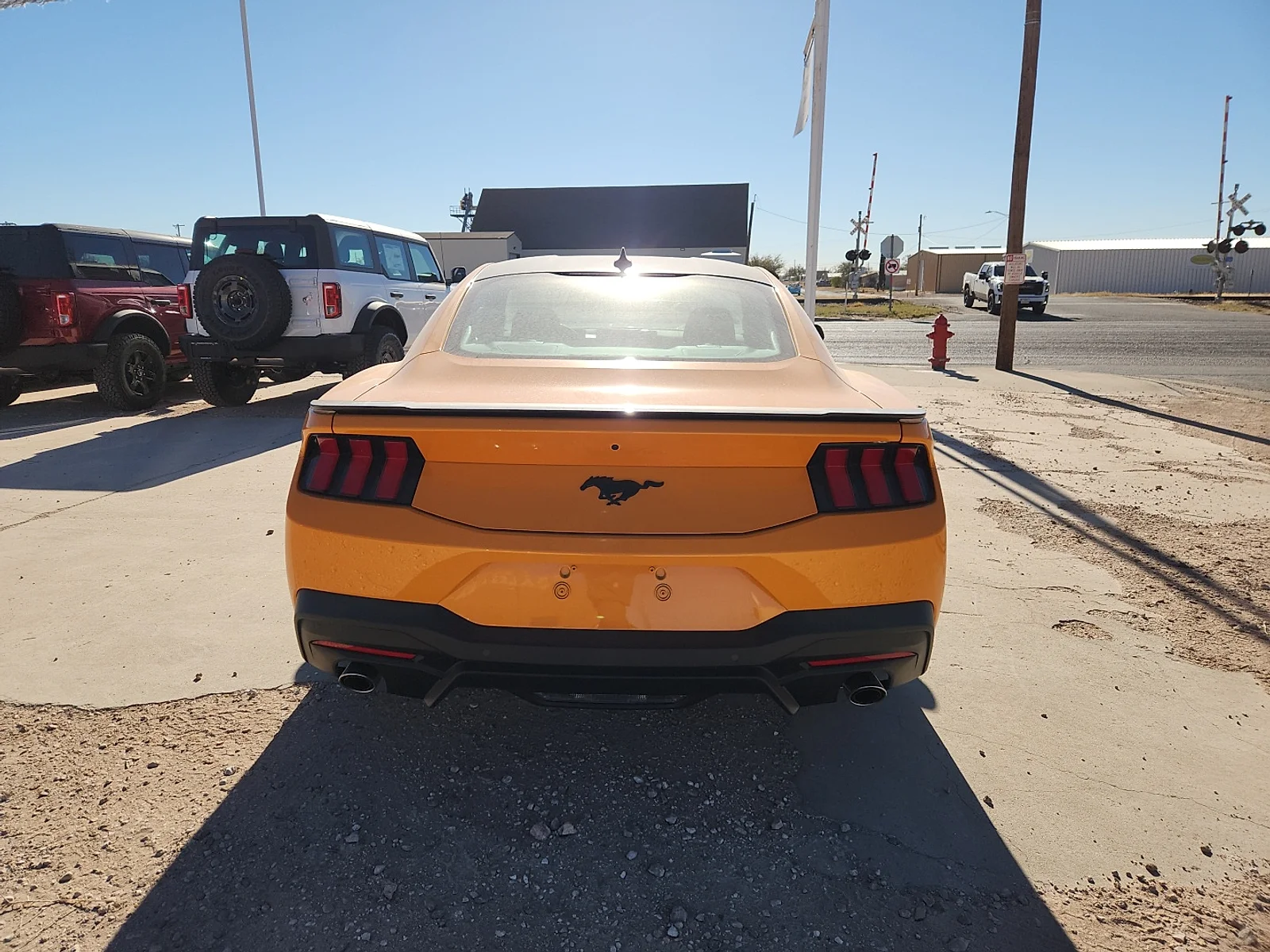 New 2026 Orange Fury Metallic Tri-coat Ford EcoBoost® Fastback image 6