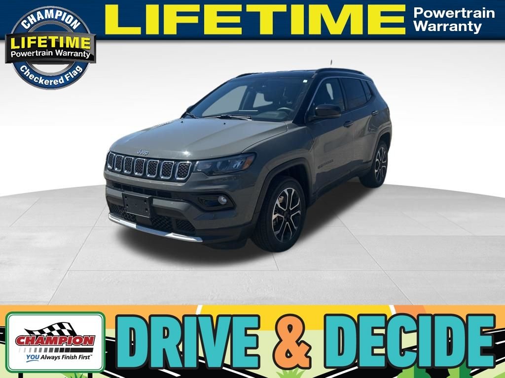 Used 2023 Gray Jeep Limited image 1