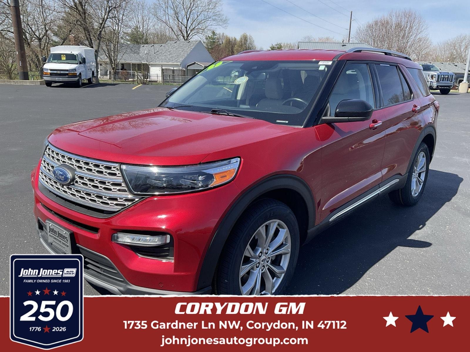 Used 2023 Red Ford Limited image 1