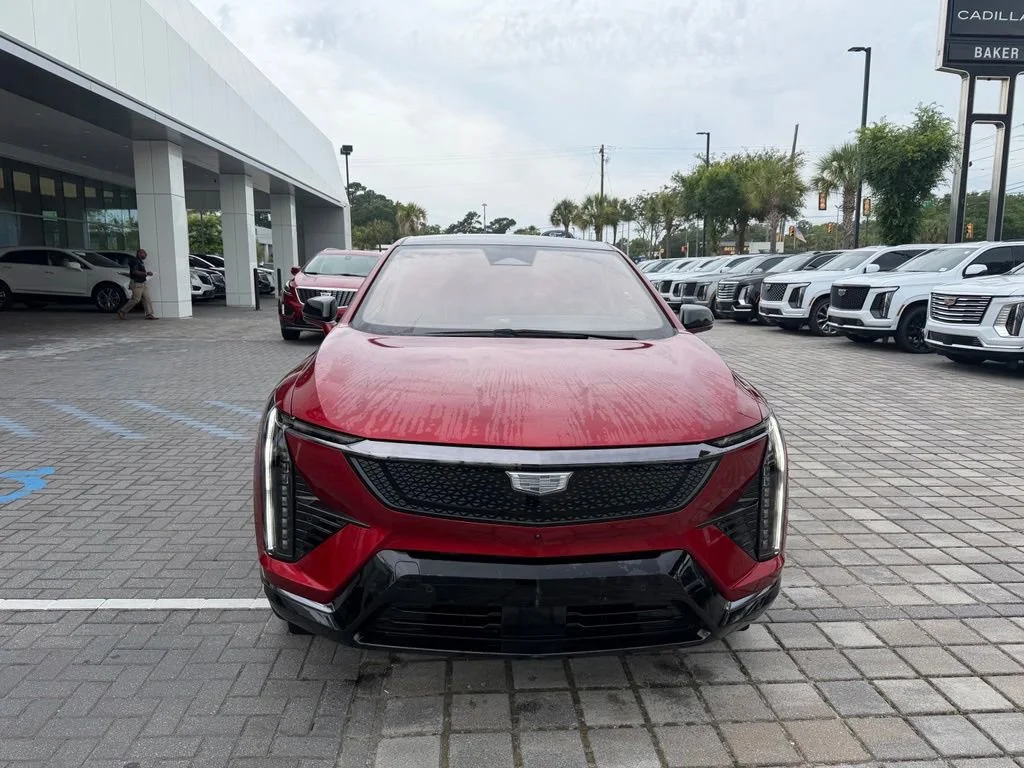 Used 2025 Radiant Red Tintcoat Cadillac Sport 2 image 3