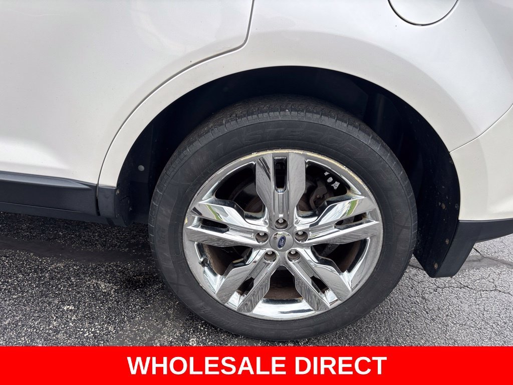 Used 2013 White Platinum Clearcoat Metallic Ford SEL image 10