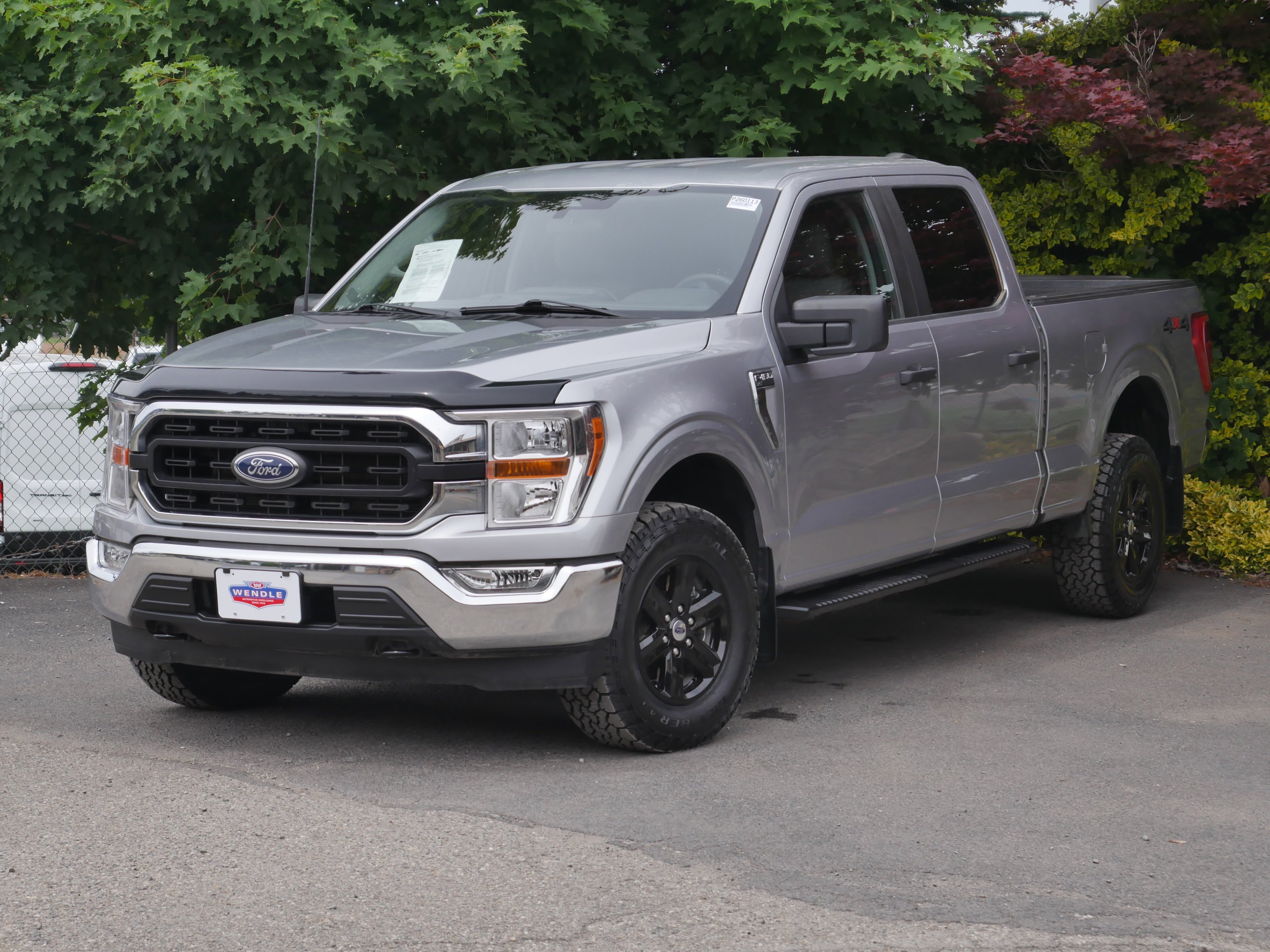 Used 2022 Iconic Silver Metallic Ford XLT image 2