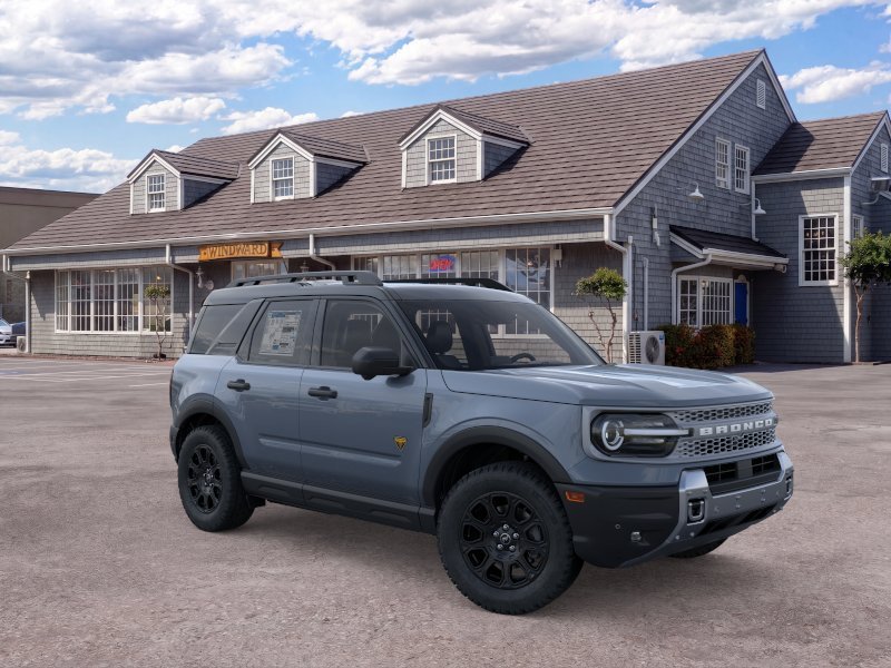 New 2026 Azure Gray Metallic Tri-Coat Ford Badlands image 7
