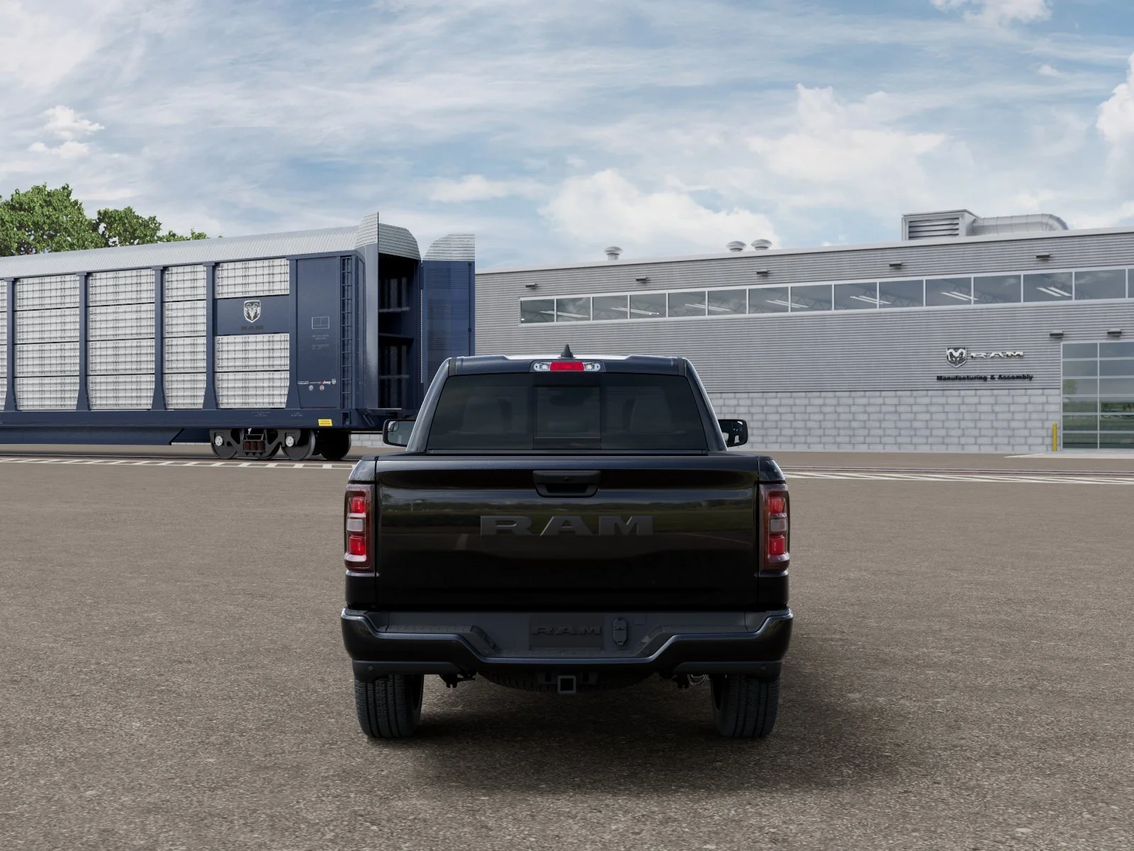 New 2026 Diamond Black Crystal Pearl-Coat Exterior Paint RAM Express image 7