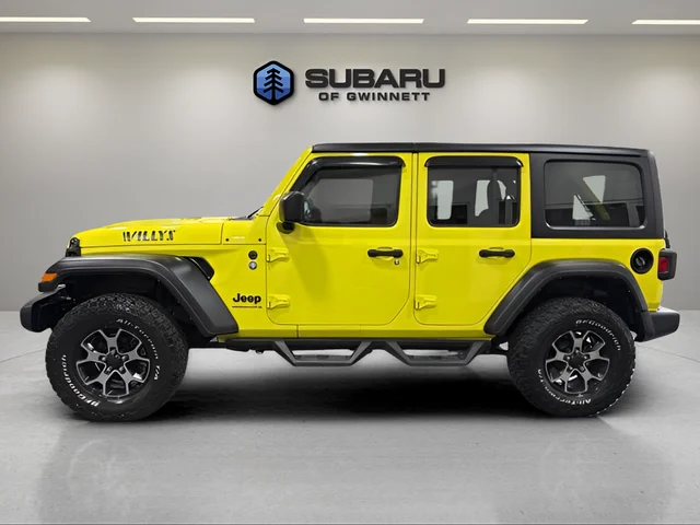 Used 2023 Yellow Jeep Willys image 2