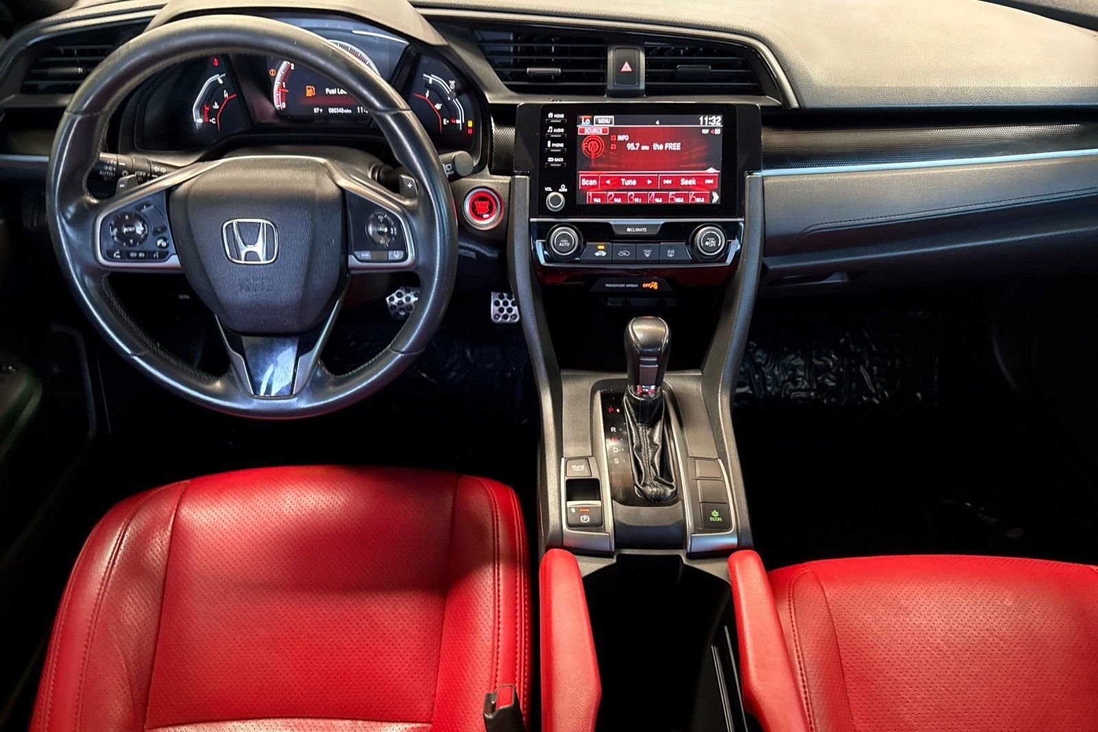 Used 2021 Platinum White Pearl Honda Sport image 16