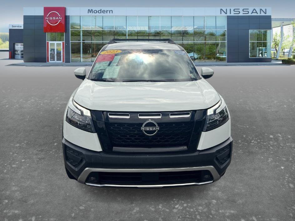 Certified Used 2023 Glacier White Nissan Rock Creek image 2
