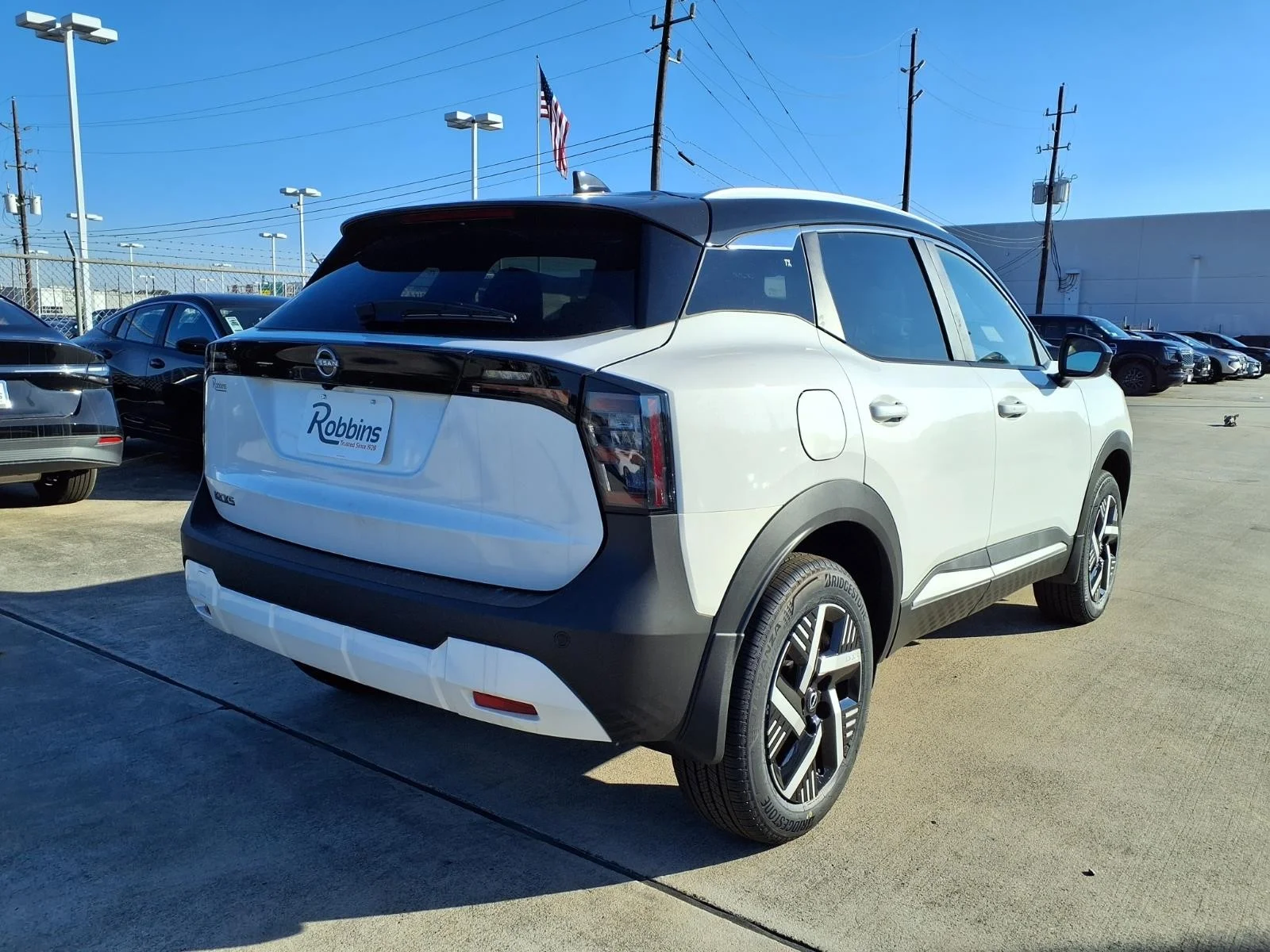 2026 Nissan Kicks SV White at Robbins Nissan