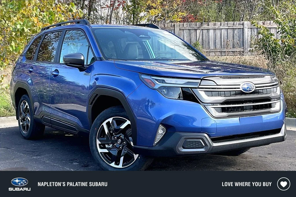 New 2026 DAYBREAK BLUE PEARL Subaru Limited Hybrid image 1