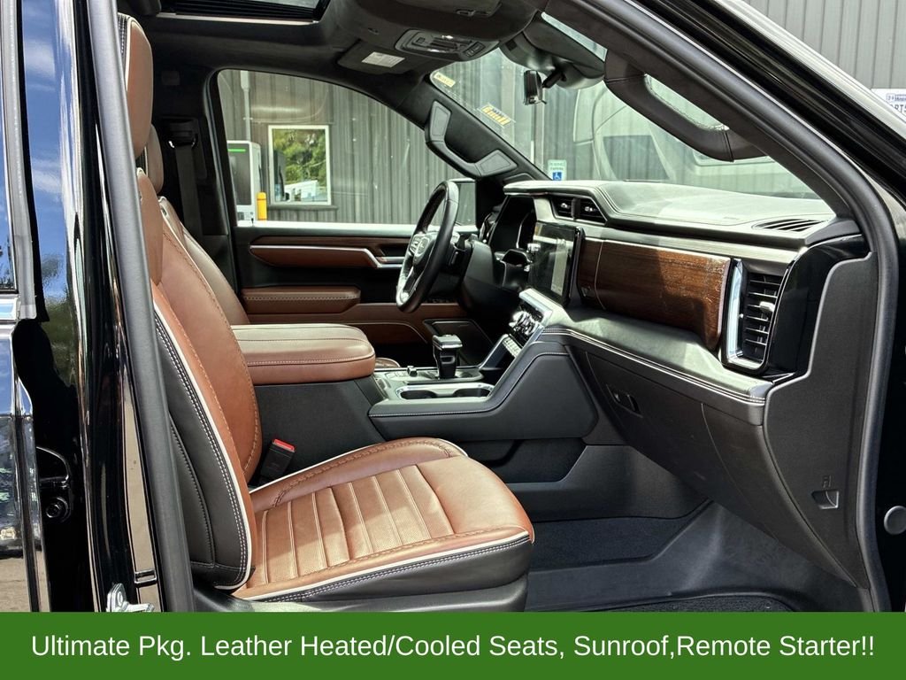 Used 2025 Black GMC Denali Ultimate image 9