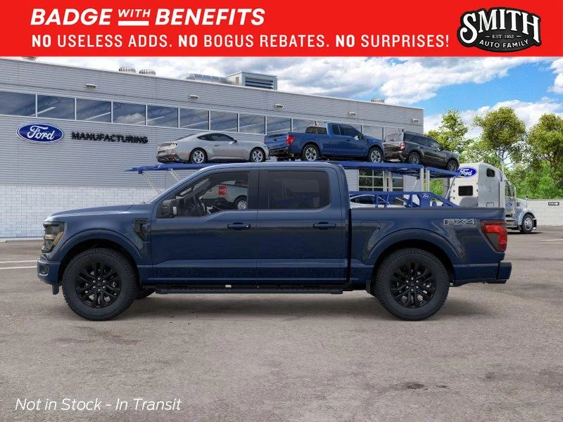 New 2026 Antimatter Blue Metallic Ford XLT image 4