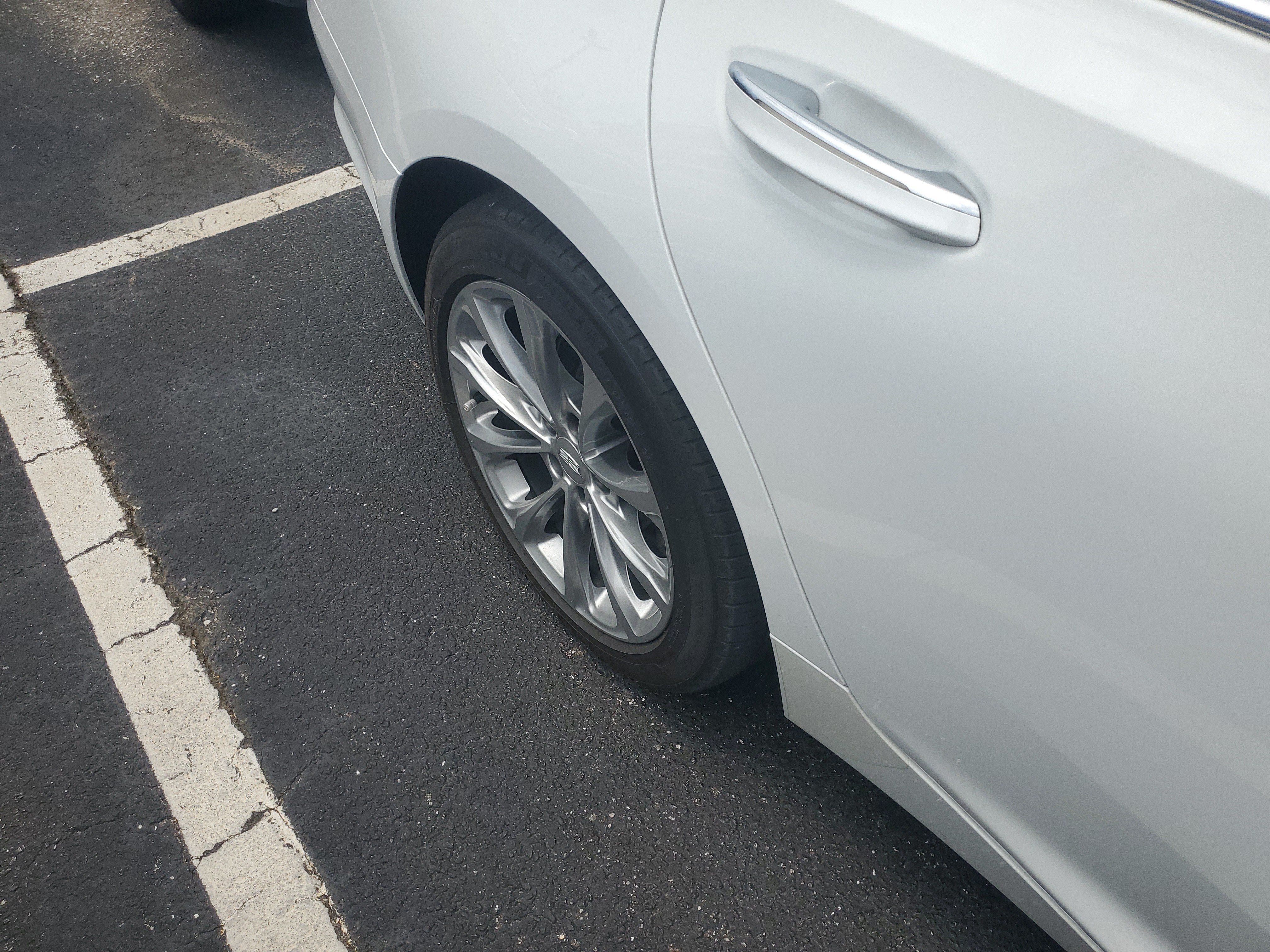 Used 2021 Summit White Cadillac Premium Luxury image 3