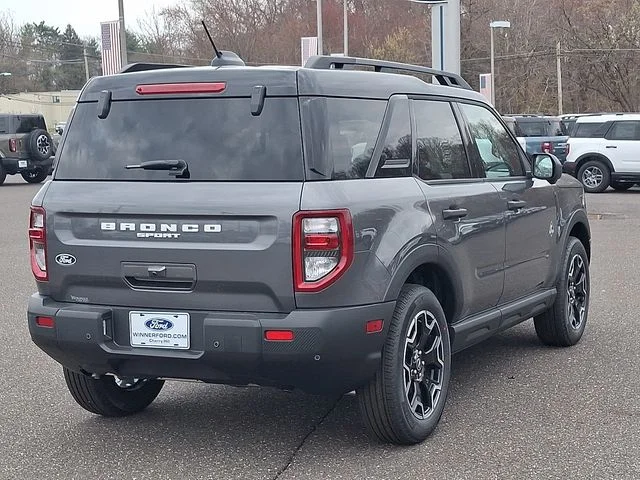 New 2026 Carbonized Gray Metallic Ford Outer Banks® image 4