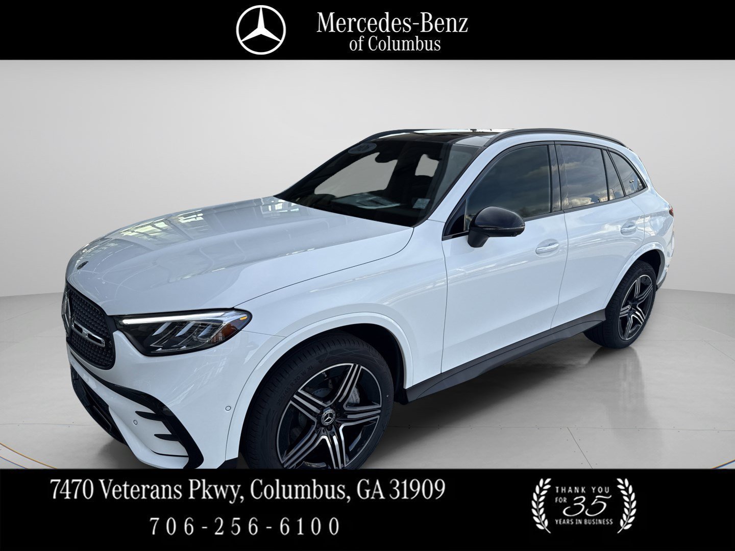 Certified Used 2026 Polar White Mercedes-Benz GLC 300 image 1