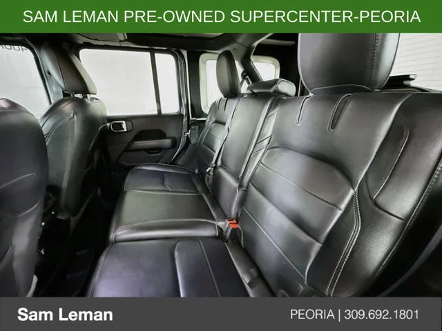 Used 2021 Gray Jeep Unlimited Sahara 4xe image 23