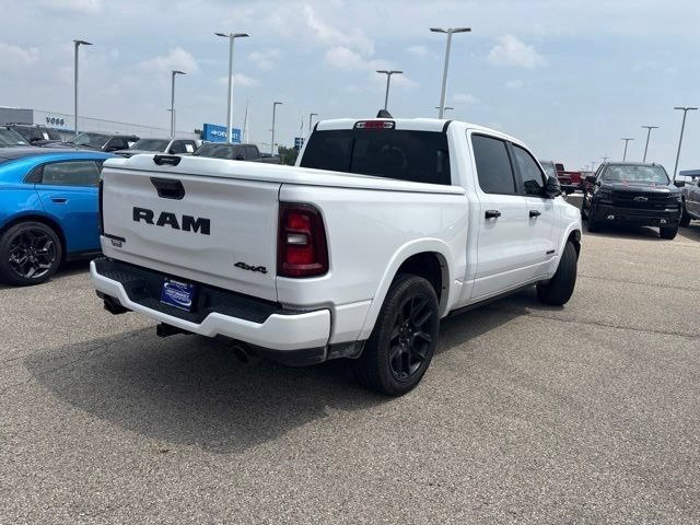 Used 2025 Bright White Clearcoat Ram Laramie image 8