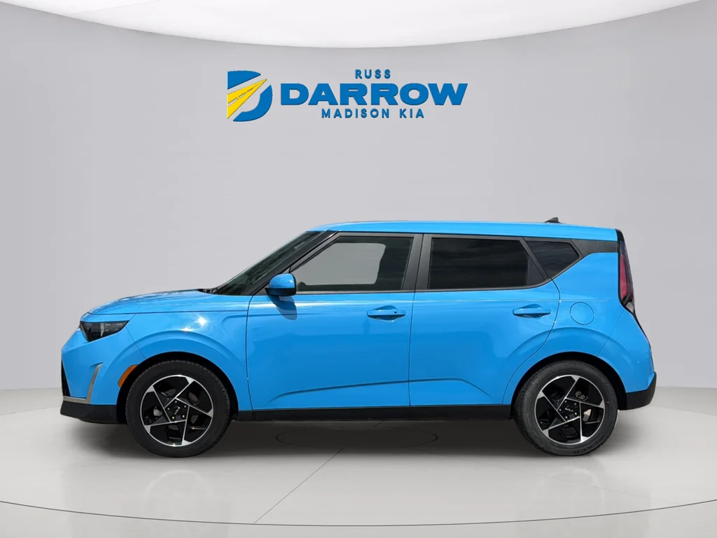 Certified Used 2023 Surf Blue Kia EX image 2