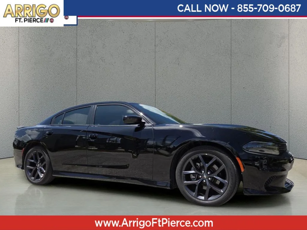 Certified Used 2023 Pitch Black Clearcoat Dodge R/T image 1
