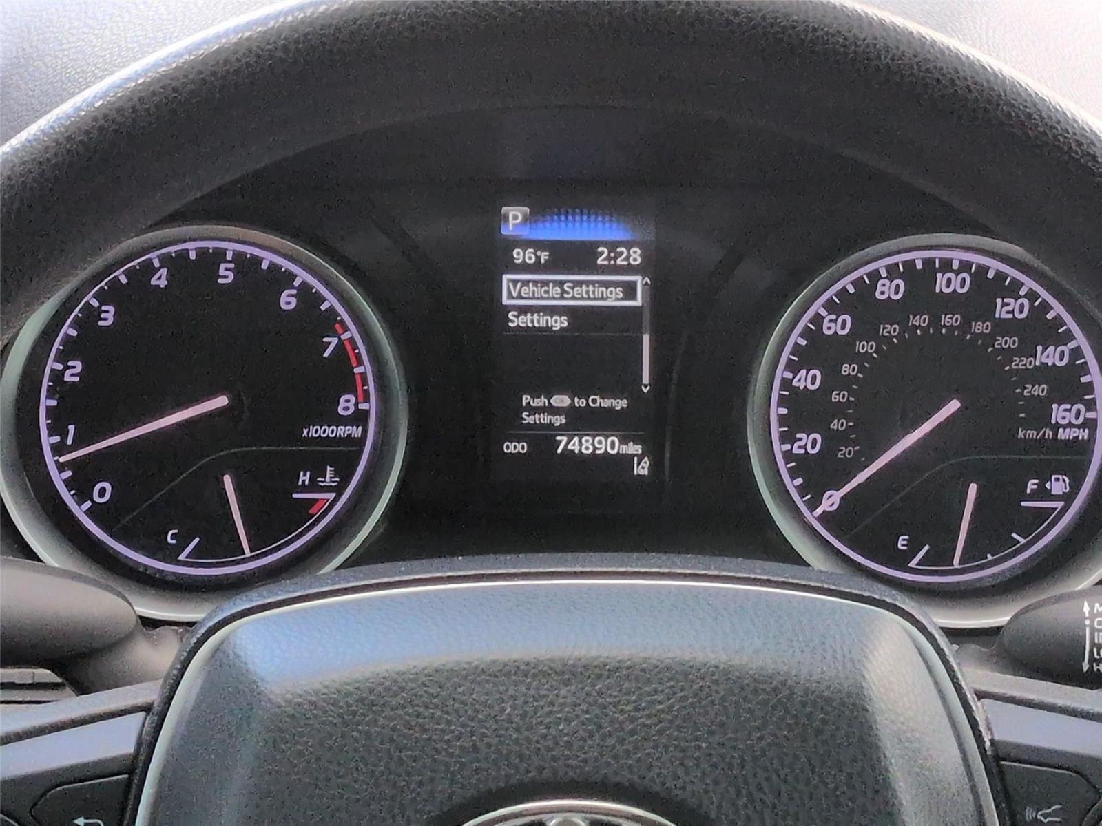 Used 2021 Celestial Silver Metallic Toyota LE image 21