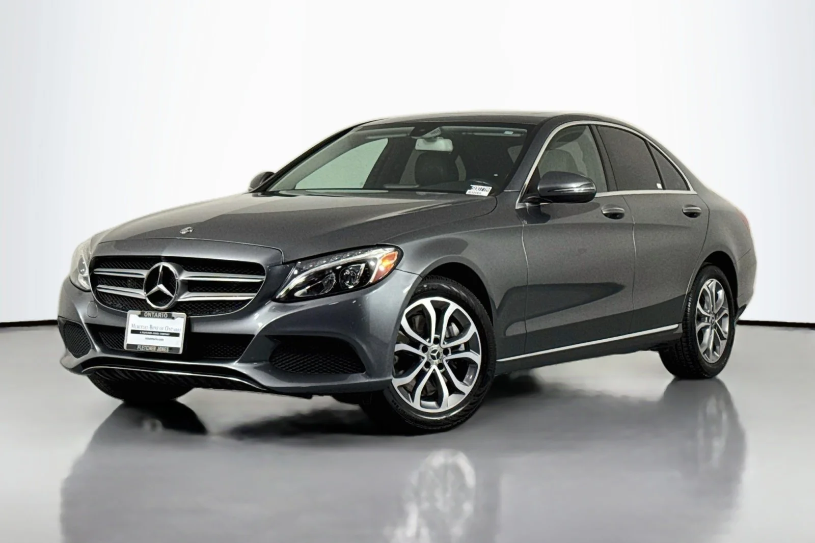 Used 2018 Selenite Grey Metallic Mercedes-Benz C 300 image 1