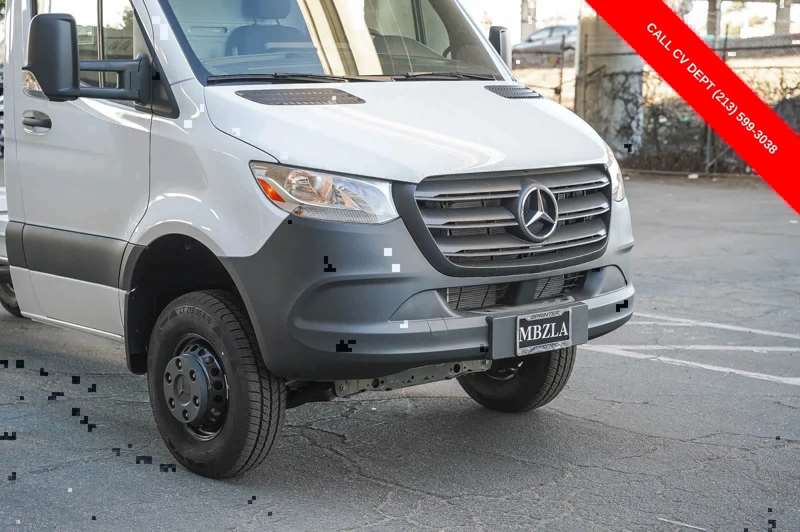 New 2024 Arctic White Mercedes-Benz Chassis 170WB Dually AWD 2.0L I4 Diesel Turbo HO image 7