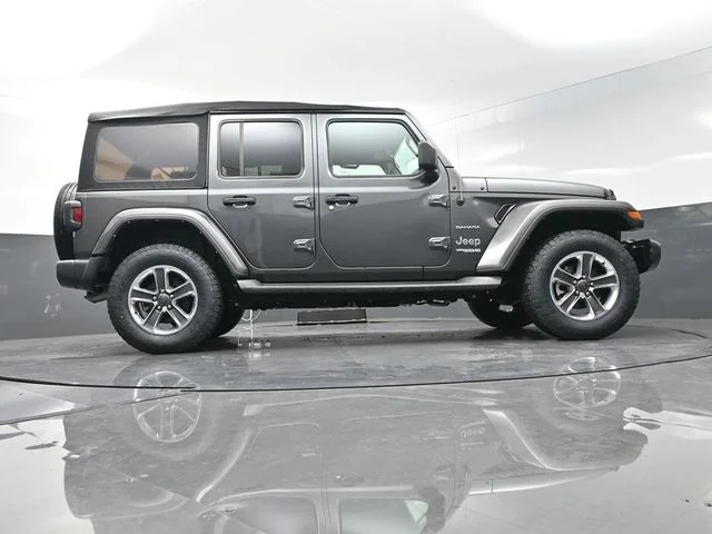 Used 2022 Gray Jeep Unlimited Sahara image 55