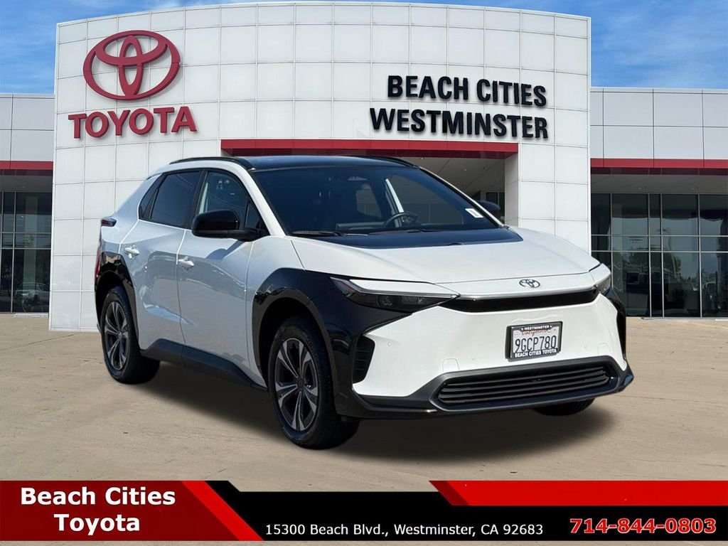 Certified 2023 Toyota bZ4X XLE with VIN JTMAAAAA8PA011704 for sale in Westminster, CA