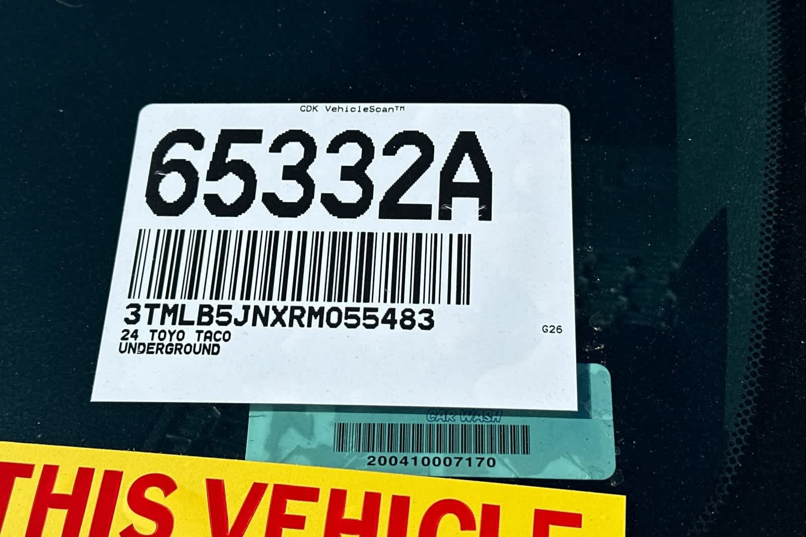 Certified Used 2024 Underground Toyota TRD Off Road image 3