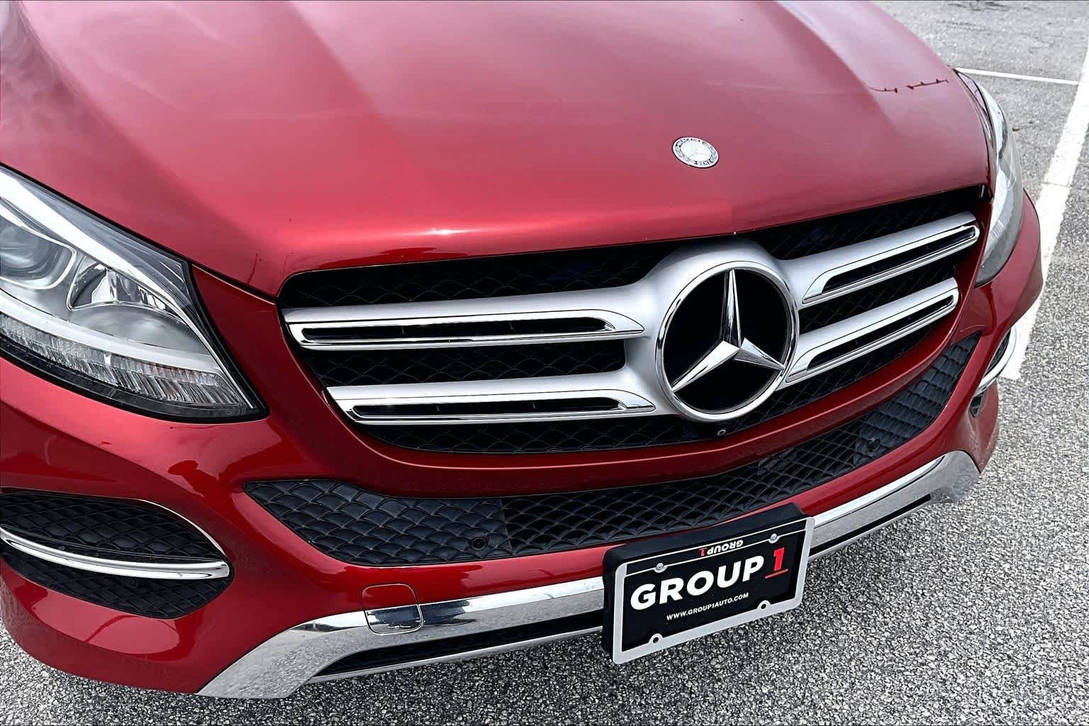 Used 2016 designo Cardinal Red Metallic Mercedes-Benz GLE 350 image 30