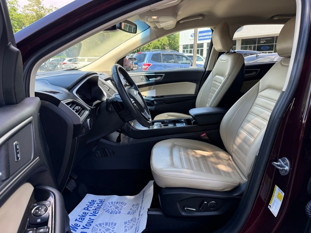 Used 2019 Burgundy Velvet Metallic Tinted Clearcoat Ford SEL image 20
